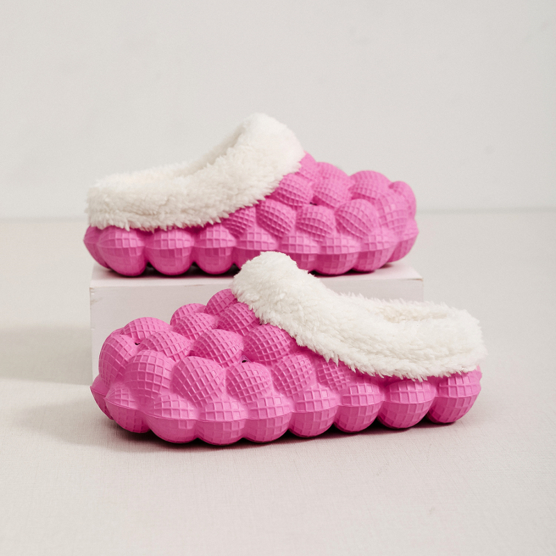 Ziemas kokvilnas čības ar EVA zoli, neslīdošas, ar siltinājumu, iekšējai un ārējai lietošanai