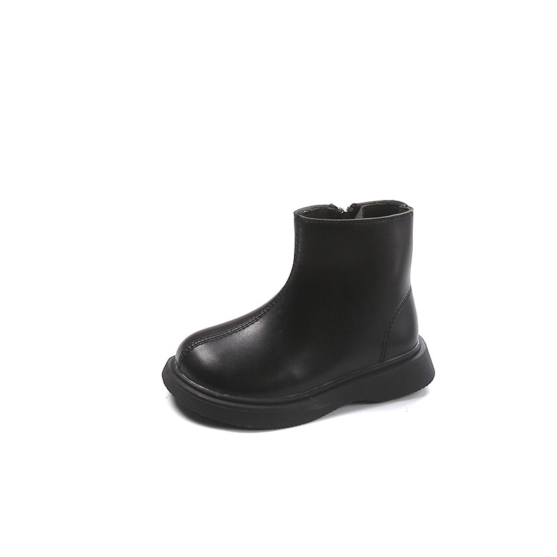 Bērnu zābaki rudens–ziema, augšējā materiāla mākslīgā āda, stils K, sāns rāvējslēdzējs, neslīdoša zole, saglabā siltumu