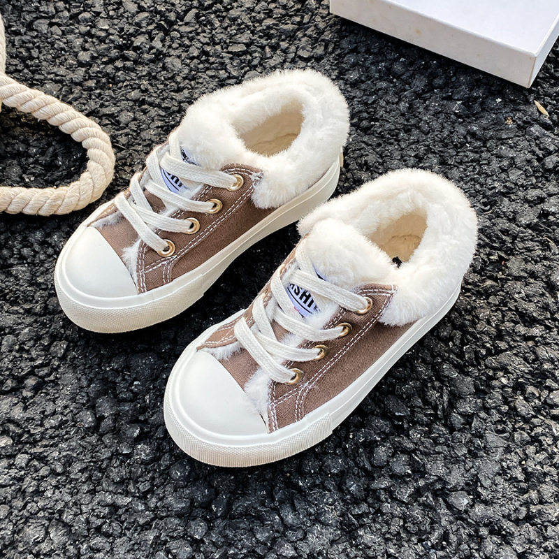 Bērnu ziemas kokvilnas kurpes, vecums 4–12 gadi, augšdaļa audums, gumijas zole, elastīgā siksna aizvēršanai, biezā konstrukcija, ziemā 2024