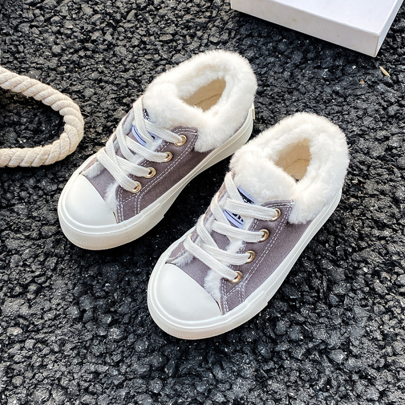 Bērnu ziemas kokvilnas kurpes, vecums 4–12 gadi, augšdaļa audums, gumijas zole, elastīgā siksna aizvēršanai, biezā konstrukcija, ziemā 2024