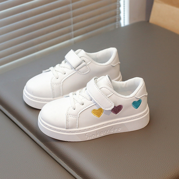 Bērnu sporta apavi ar PU augšējo daļu; gumijas zole; zems siluets; Velcro aizdare; universāls dizains