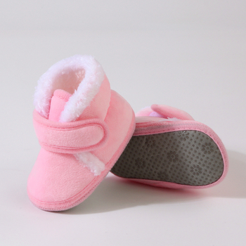 Zimske cipele za bebe 6-12 mjeseci, Cartoon stil, gornji dio Crystal Super Soft, potplat Composite, ulošak Shu Velvet, zatvaranje Velcro