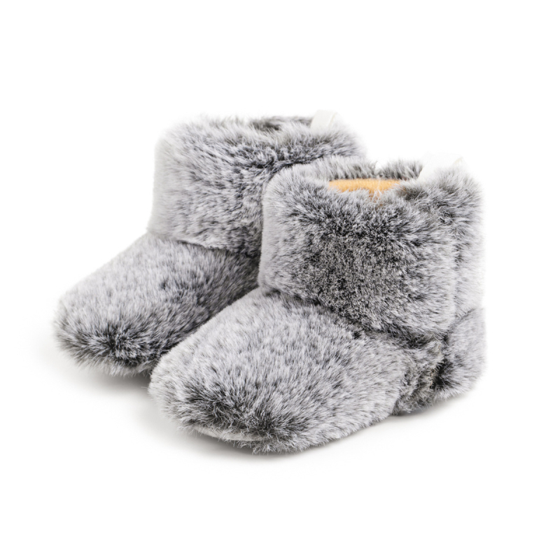 Dječje zimske čizme s krznom, zatvaranje na Velcro, visok gornji dio, protuklizne, unisex, za 12–48 mjeseci