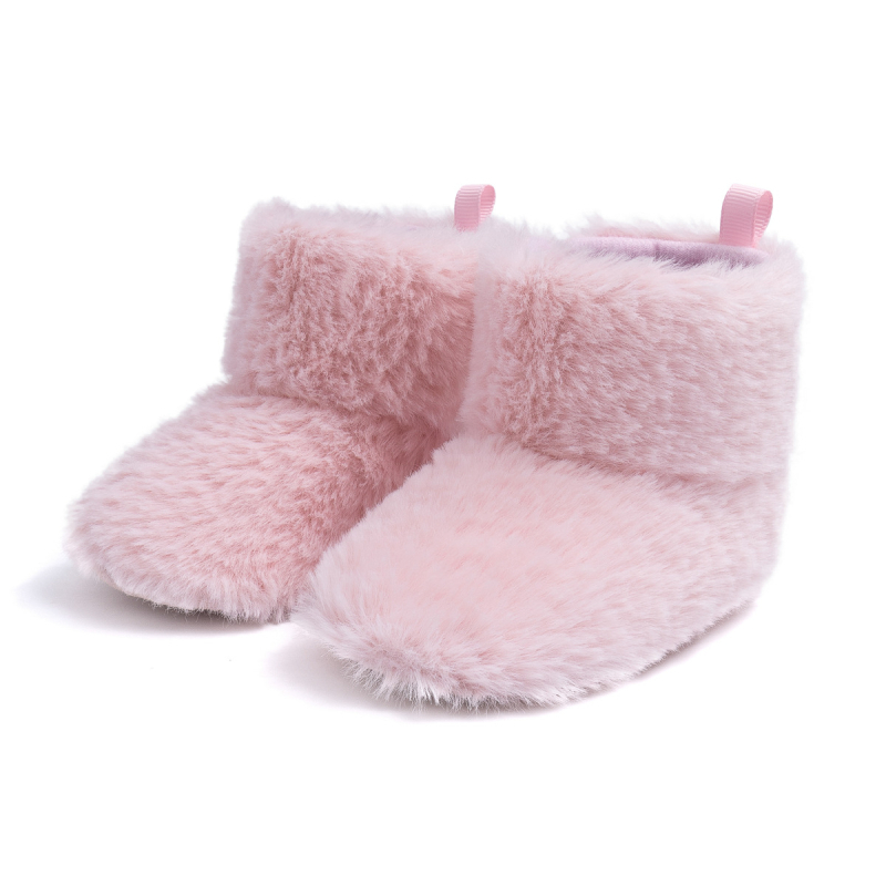 Dječje zimske čizme s krznom, zatvaranje na Velcro, visok gornji dio, protuklizne, unisex, za 12–48 mjeseci