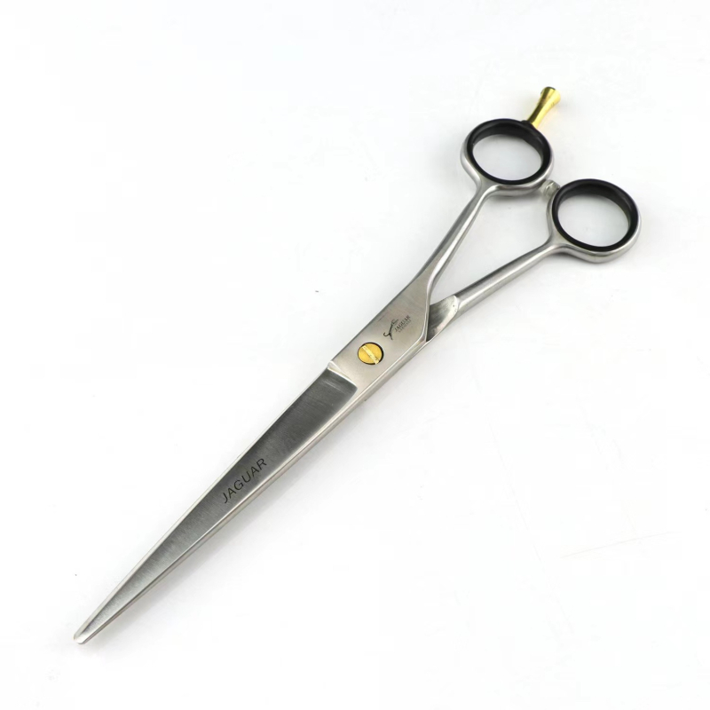 Неръждаеми ножици за подстригване, прави разрези, стил с опашков винт, PVC дръжка