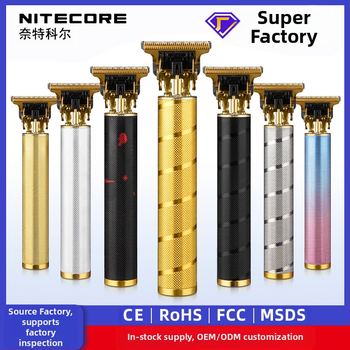 Plaukų kirpimo mašina – brushless motor; nerūdijanio plieno peilis; įmontuota baterija 300–500 mAh; veikimo laikas 1–3 val.; triukšmo lygis 46–70 dB