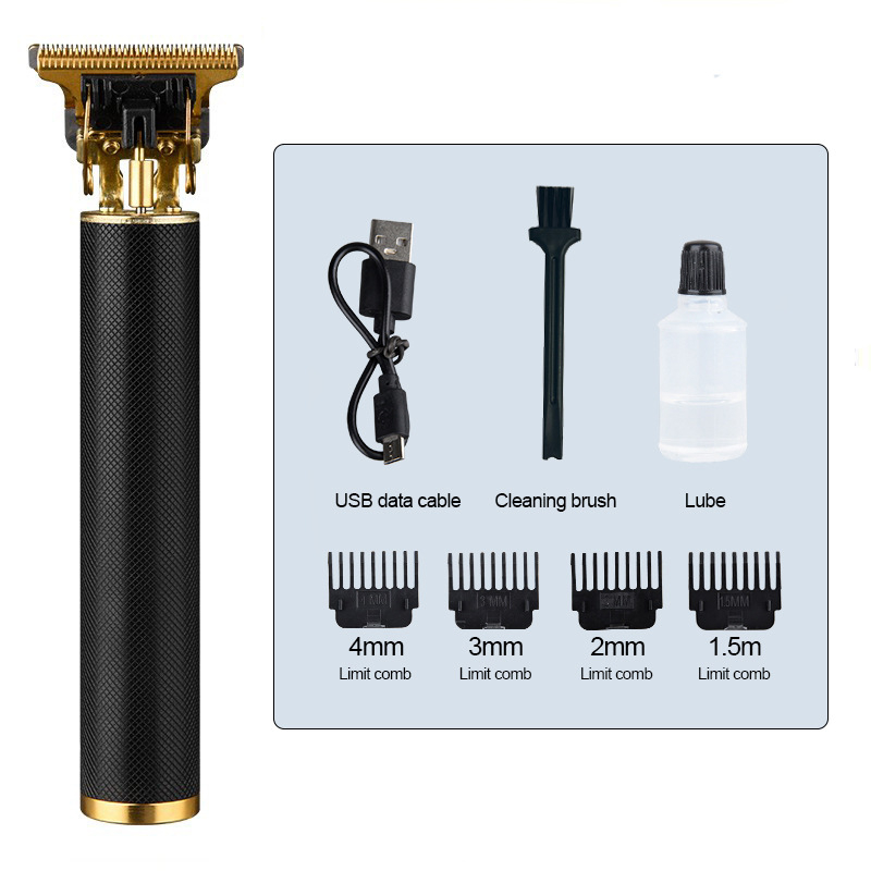 Plaukų kirpimo mašina – brushless motor; nerūdijanio plieno peilis; įmontuota baterija 300–500 mAh; veikimo laikas 1–3 val.; triukšmo lygis 46–70 dB