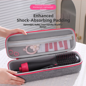 EVA кутия за съхранение за преса за коса и сешоар — щампована и ушита