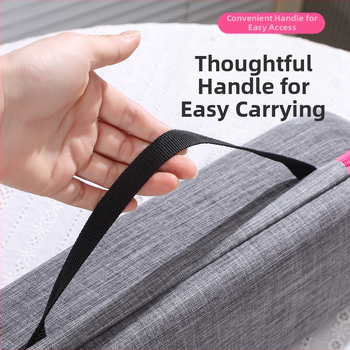 EVA кутия за съхранение за преса за коса и сешоар — щампована и ушита