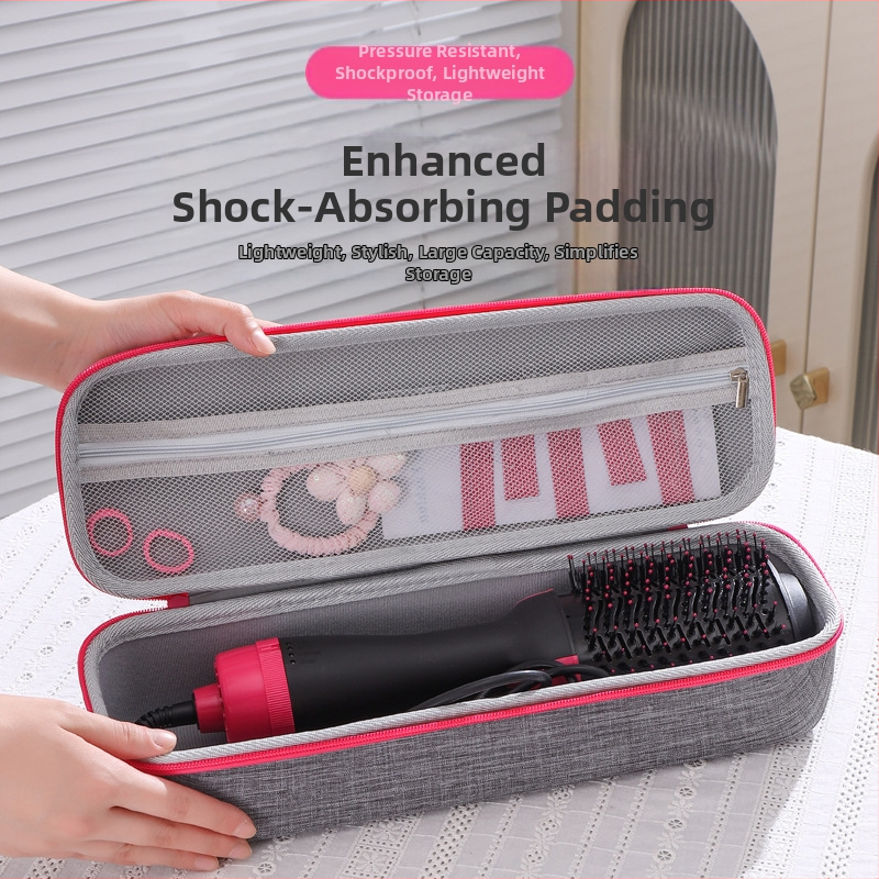 EVA кутия за съхранение за преса за коса и сешоар — щампована и ушита