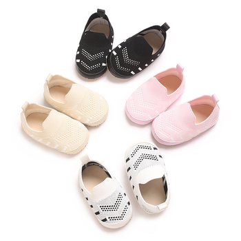 Dječje indoor cipele – protuklizne, mrežasti unutrašnji dio (Peta: EVA; Gornji dio: pamuk; Uložak: tkanina; Unutrašnjost: tkanina; Dob: 6–12 mjeseci)