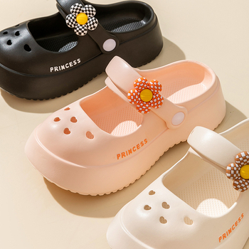 Unisex vasaras kurpes bērniem ar caurumiņiem, EVA augšdaļa, bez odas, vecums 1-16 gadi, vasara