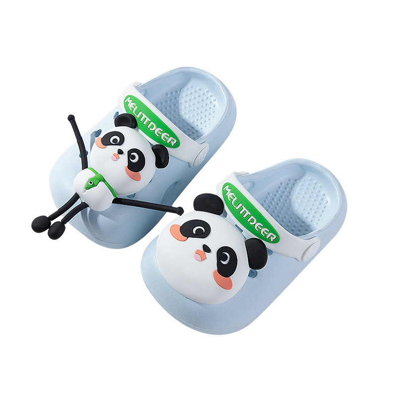 Bērnu sandales ar karikatūras rakstu, EVA augšdaļa un EVA zole, elpojošas un izturīgas pret nolietojumu, vecums 1–6 gadi