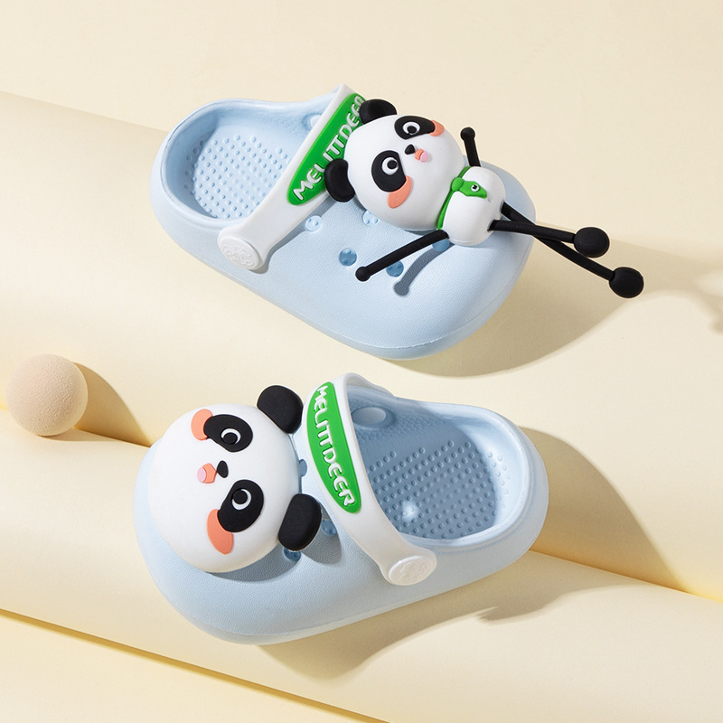 Bērnu sandales ar karikatūras rakstu, EVA augšdaļa un EVA zole, elpojošas un izturīgas pret nolietojumu, vecums 1–6 gadi