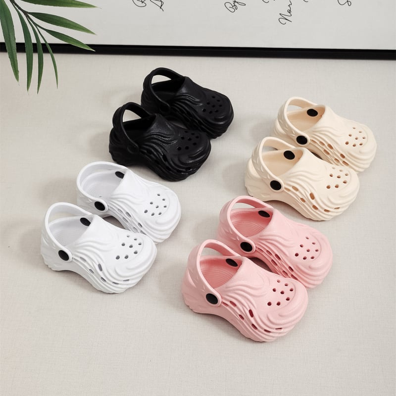 Bērnu EVA pludmales kurpes – universāls izpildījums, ikdienas brīvā laika stils, bez odas, vecums 1–12 gadi, vasara 2025