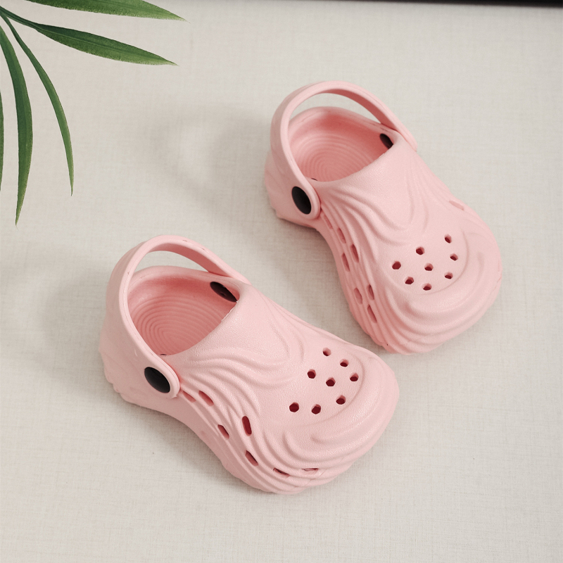 Bērnu EVA pludmales kurpes – universāls izpildījums, ikdienas brīvā laika stils, bez odas, vecums 1–12 gadi, vasara 2025