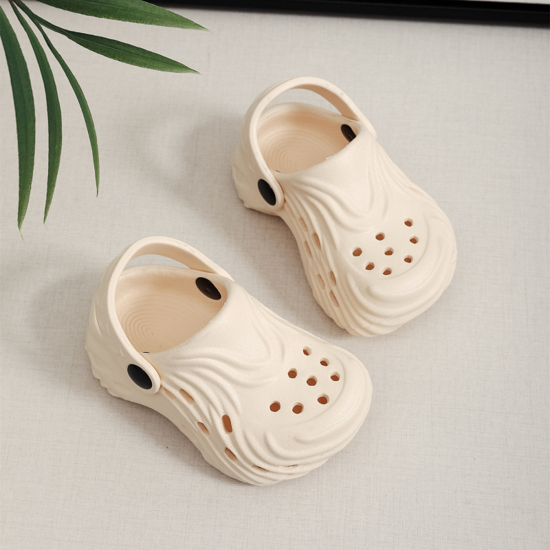 Bērnu EVA pludmales kurpes – universāls izpildījums, ikdienas brīvā laika stils, bez odas, vecums 1–12 gadi, vasara 2025