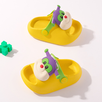 Bērnu sandales ar cartoon Motīvu, EVA augšdaļa un EVA zole, uniisex bērniem 1–6 gadiem, vasarai, zīmols Millie the Fawn