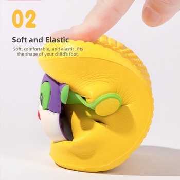 Bērnu sandales ar cartoon Motīvu, EVA augšdaļa un EVA zole, uniisex bērniem 1–6 gadiem, vasarai, zīmols Millie the Fawn