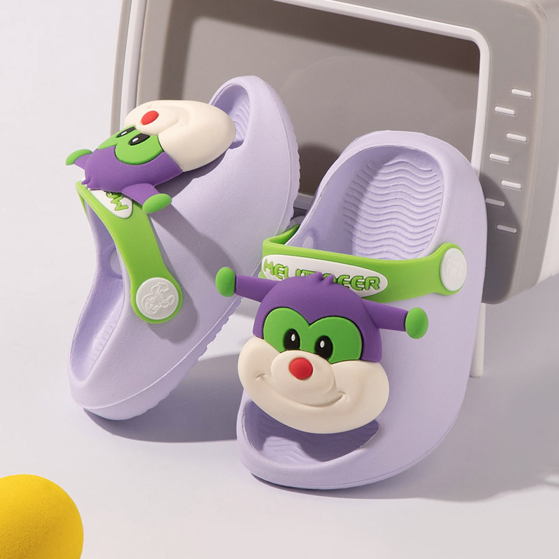 Bērnu sandales ar cartoon Motīvu, EVA augšdaļa un EVA zole, uniisex bērniem 1–6 gadiem, vasarai, zīmols Millie the Fawn