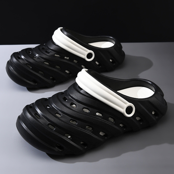 Мъжки EVA сандали - неформален Baotou стил, EVA горна част и EVA стелка, инжекционно формована подметка