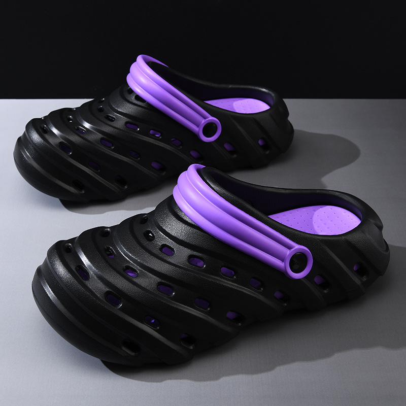 Мъжки EVA сандали - неформален Baotou стил, EVA горна част и EVA стелка, инжекционно формована подметка