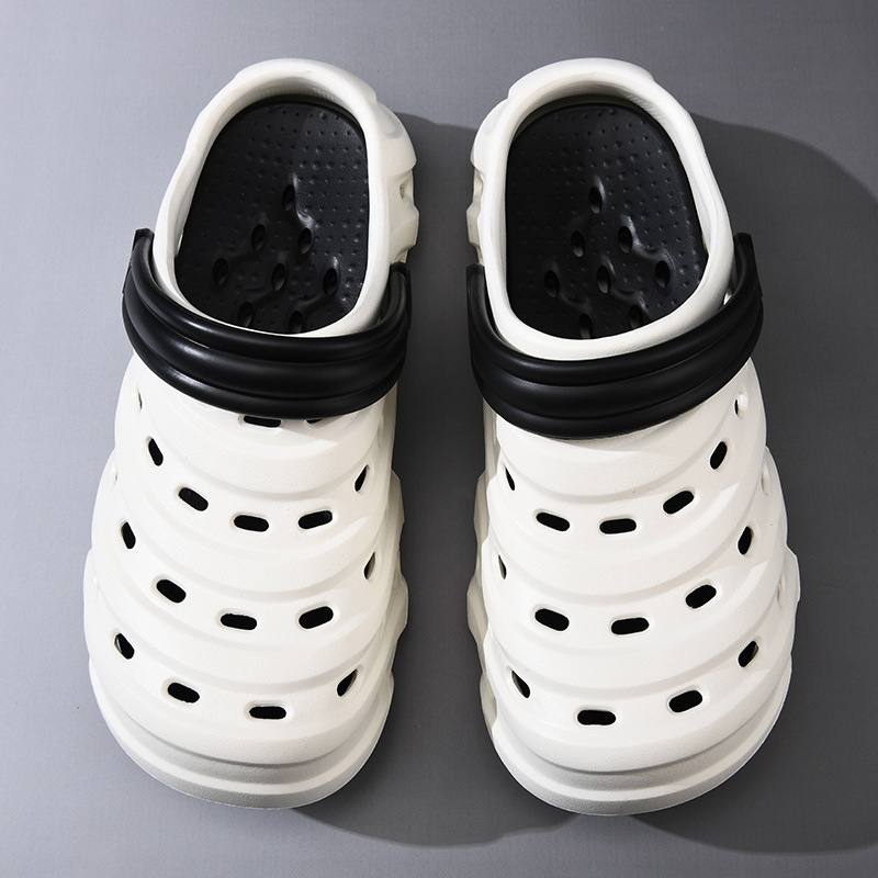 Мъжки EVA сандали - неформален Baotou стил, EVA горна част и EVA стелка, инжекционно формована подметка