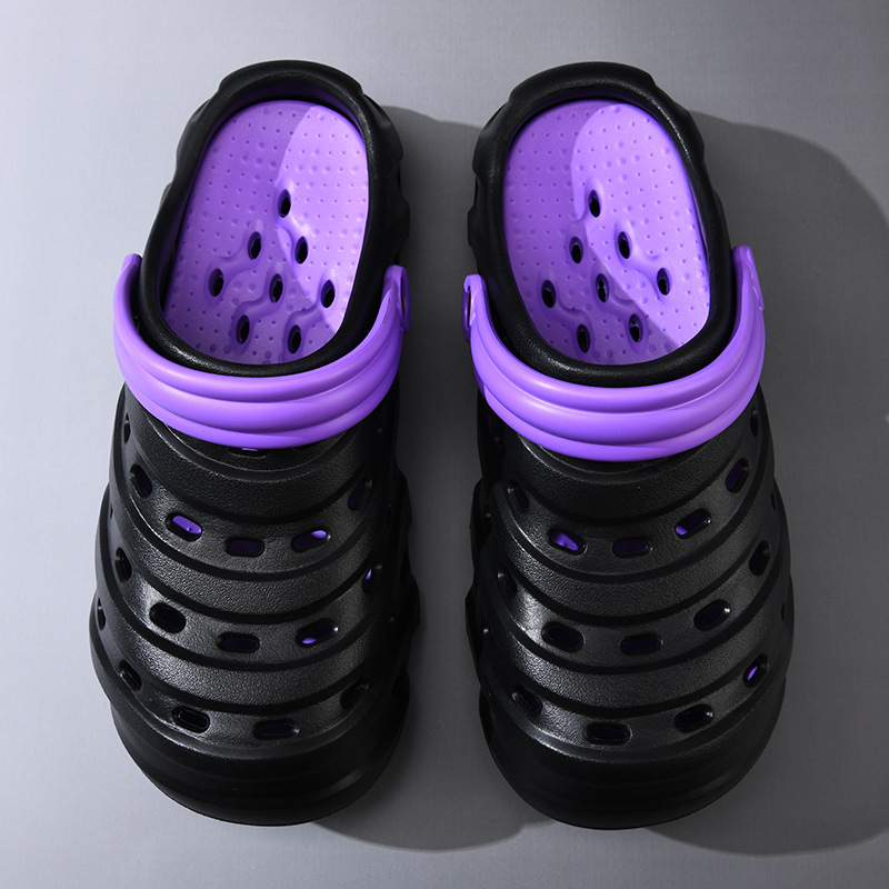 Мъжки EVA сандали - неформален Baotou стил, EVA горна част и EVA стелка, инжекционно формована подметка