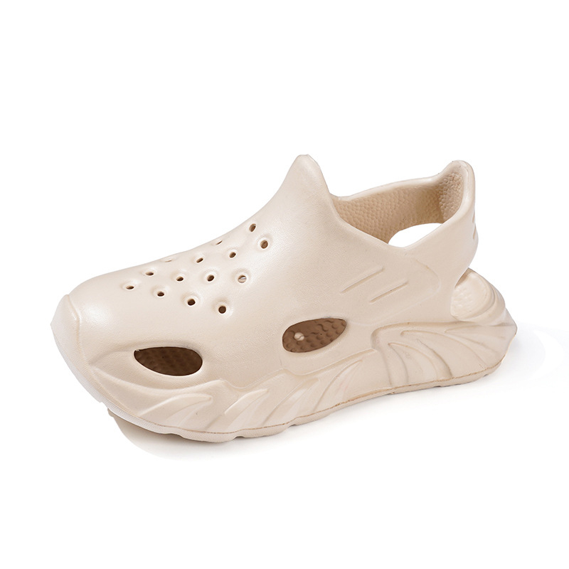 Bērnu pludmales apavi - EVA augšdaļa, universāls dizains, bez oderes, vasaras 2024 izlaidums, vecums 7–16 gadi