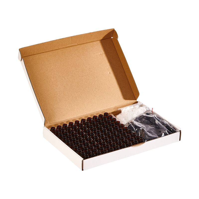 Set staklenih bočica za eterična ulja, kartonska ambalaža, razina pakiranja 1, 100 komada, marka HC