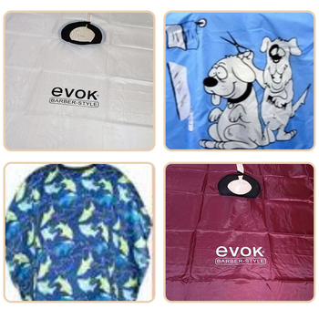 Αδιάβροχη ποδιά κομμωτικής για κούρεμα μαλλιών, προστασία από σκόνη, για οικιακή και σαλόνι χρήση