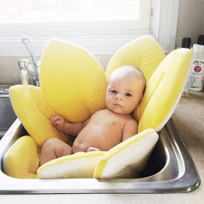 Kūdikio ropojimo kilimėlis su saulėgrąžų motyvu, audinys, 2 cm storio, skirtas kūdikiams 0–3 metų, interaktyvūs žaislai motorikos, regos ir rankų- akių koordinacijai