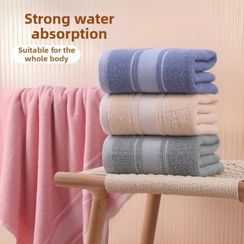 Vonios rankšluostis iš 100% medvilnės, 300–400 g, 32 siūlai, paprastas audinys, galimas apdirbimo pritaikymas