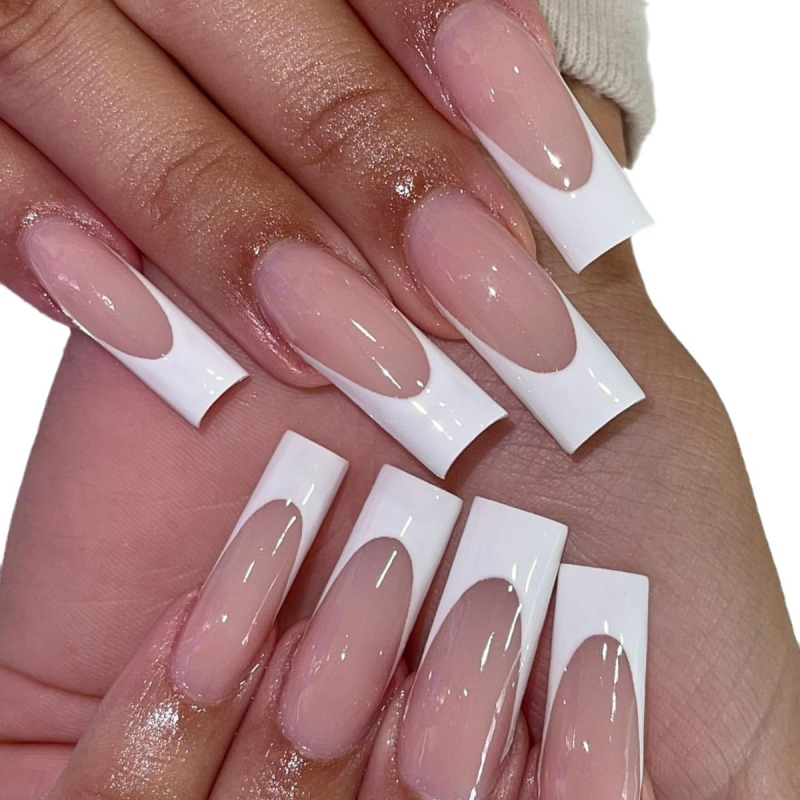 Lažni nokti, franuski balet stil, Wear Armor marka, podrijetlo Zhejiang, licencirana privatna oznaka