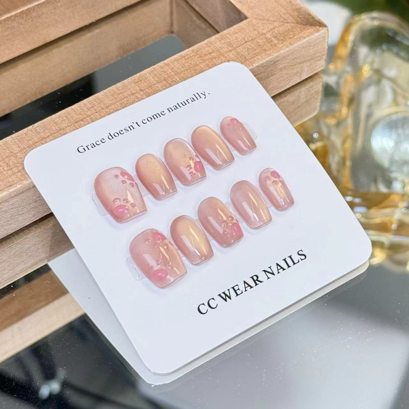 K`apeine Nokti s mačjim okom, odvojive pločice, za žene – Cat`s Eye stil