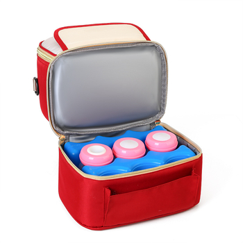 Τσαντα μαμάς για ταξίδι - Νάιλον, χωρητικότητα 20–35 L, Αποθήκευση γάλακτος με θερμική μόνωση, Άνοιγμα με φερμουάρ, Με μία ιμάντα ώμου