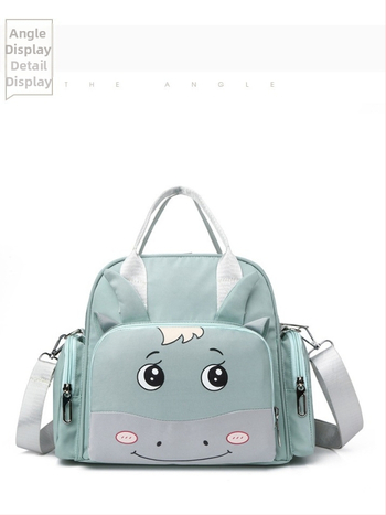 Τσάντα μητέρας και μωρού – Νάιλον, Καρτούν μοτίβο, Αδιάβροχη, Διαχωρισμός Υγρών/Ξηρών, Μεγάλη Χωρητικότητα