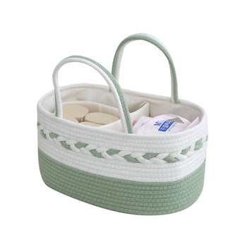 Koš za pelene od poliestera, velika kapaciteta, model Maternal and Infant Basket Diaper Basket -01, Bree