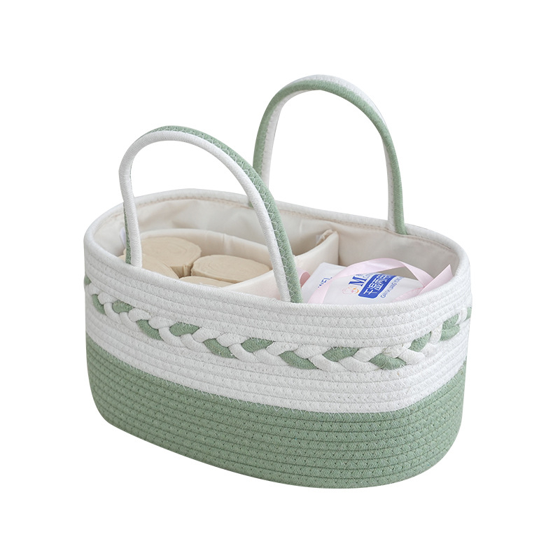 Koš za pelene od poliestera, velika kapaciteta, model Maternal and Infant Basket Diaper Basket -01, Bree