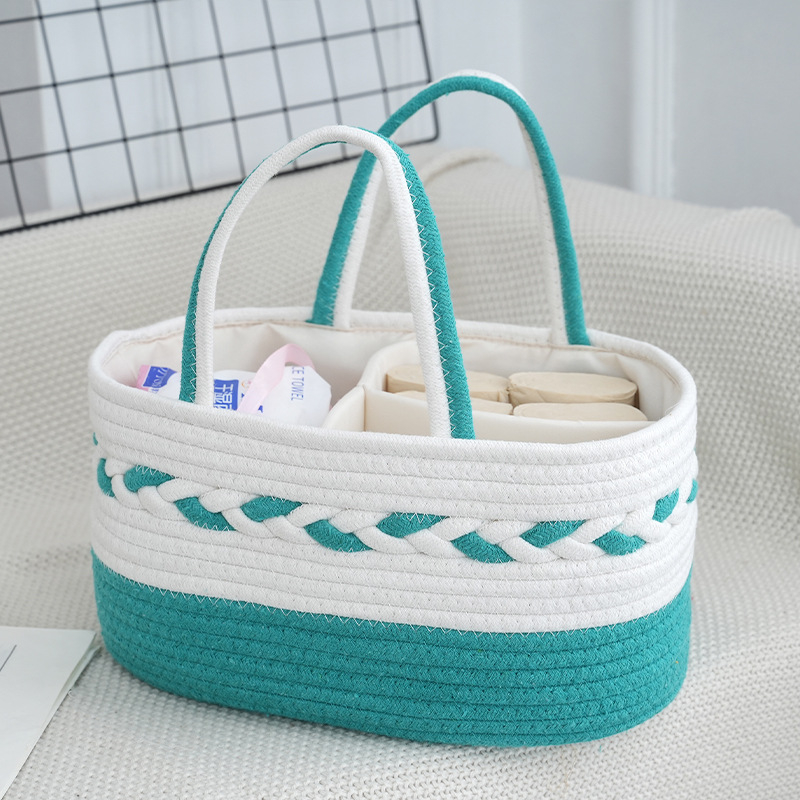 Koš za pelene od poliestera, velika kapaciteta, model Maternal and Infant Basket Diaper Basket -01, Bree