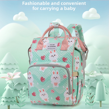 Φορητή τσάντα μητέρας και μωρού με μόνωση για αποθήκευση γάλακτος, μεγάλη χωρητικότητα, Oxford ύφασμα, διαπνέουσα, καμπύλη ιμάντας ώμου