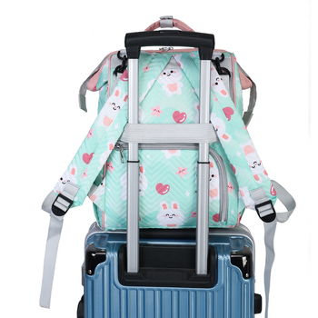 Φορητή τσάντα μητέρας και μωρού με μόνωση για αποθήκευση γάλακτος, μεγάλη χωρητικότητα, Oxford ύφασμα, διαπνέουσα, καμπύλη ιμάντας ώμου