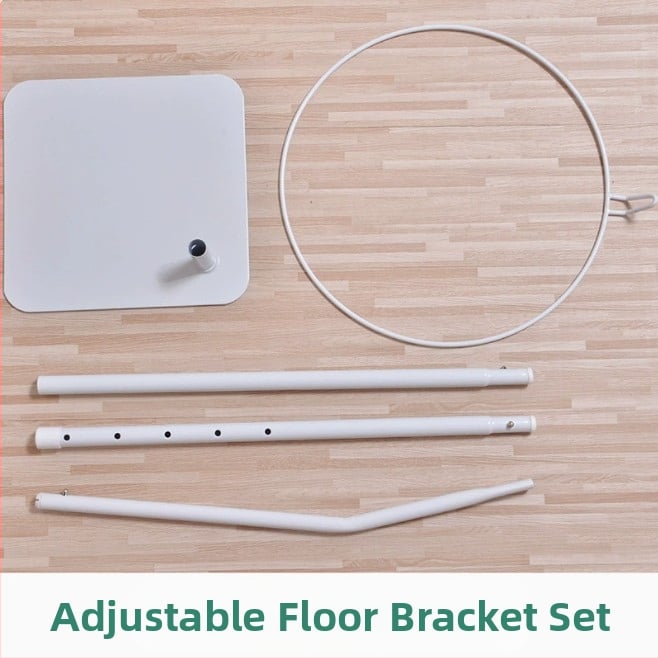 Детска мрежа против комари за креватче с куполна форма, сгъваема подиумна конструкция, единична врата, полиестерна тъкан, рамка от стомана/жица