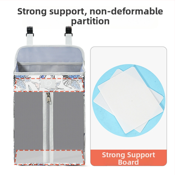 Κρεμαστή τσάντα για βρεφικό δωμάτιο — πολυεστέρας, οργανωτής τοίχου αποθήκευσης μωρού, με καρτούν 3D στυλ