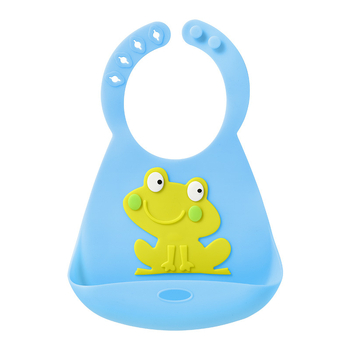 Силиконов бебешки лигавник - триизмерен водоустойчив, изключително мек, хранително-качествен силикон, за бебета и деца, лесен за почистване