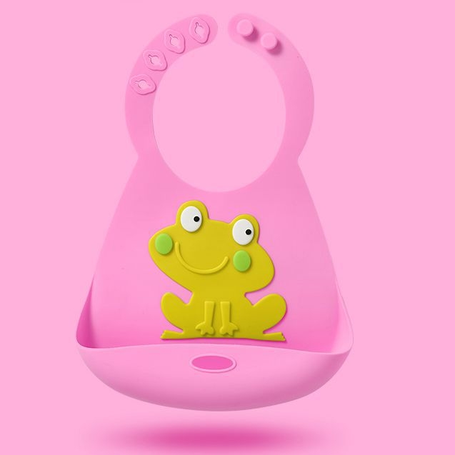 Силиконов бебешки лигавник - триизмерен водоустойчив, изключително мек, хранително-качествен силикон, за бебета и деца, лесен за почистване