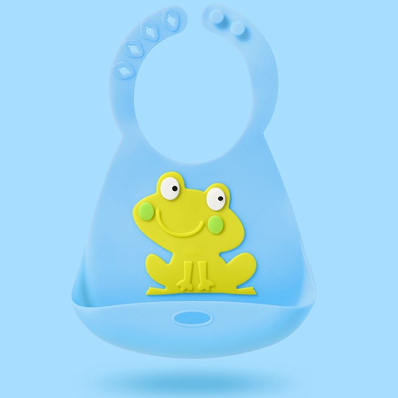 Силиконов бебешки лигавник - триизмерен водоустойчив, изключително мек, хранително-качествен силикон, за бебета и деца, лесен за почистване