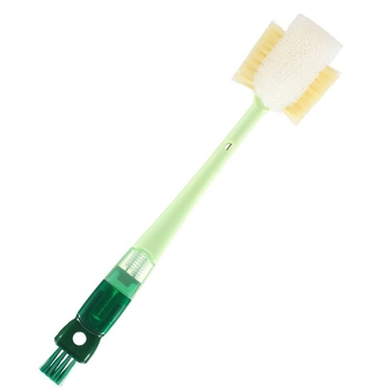 Garā roktura krūžu tīrīšanas birste, 5-1 daudzfunkcionāla sūkļveida tīrīšana krūzēm un pudelēm