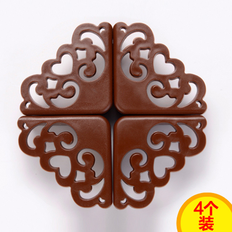 Galda stūra aizsargs, taisnstūra silikona anti-sadursmes aizsargs, 200 gab., Ri Byrne