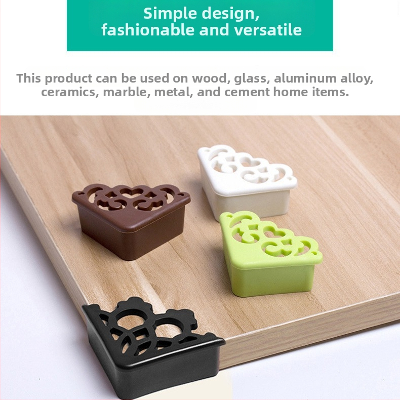 Защита за ъгъл на маса, правоъгълна силиконова антиударна, пакет 200, марка Ri Byrne